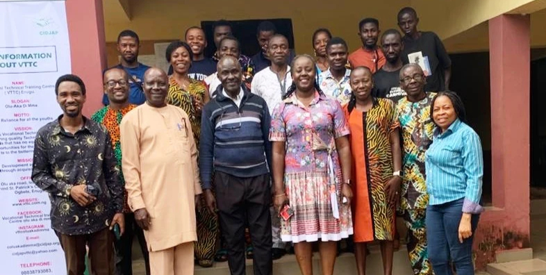 CIDJAP VTTC Olu Aka Di Mma Holds Staff Training on Work Ethics and Safety