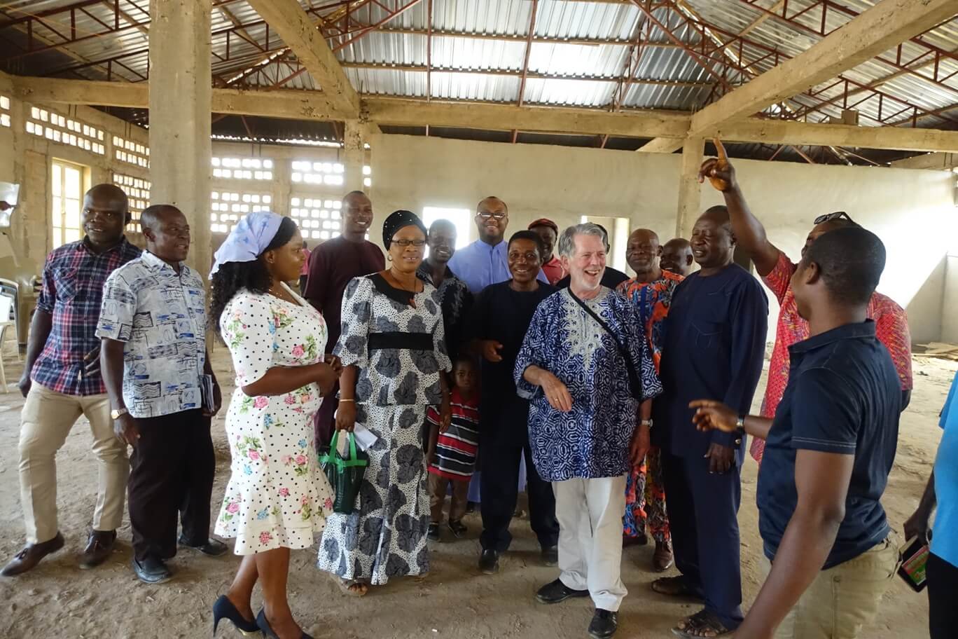 Church Windows with Stained Glasses at St. Mary's Parish Ihuo