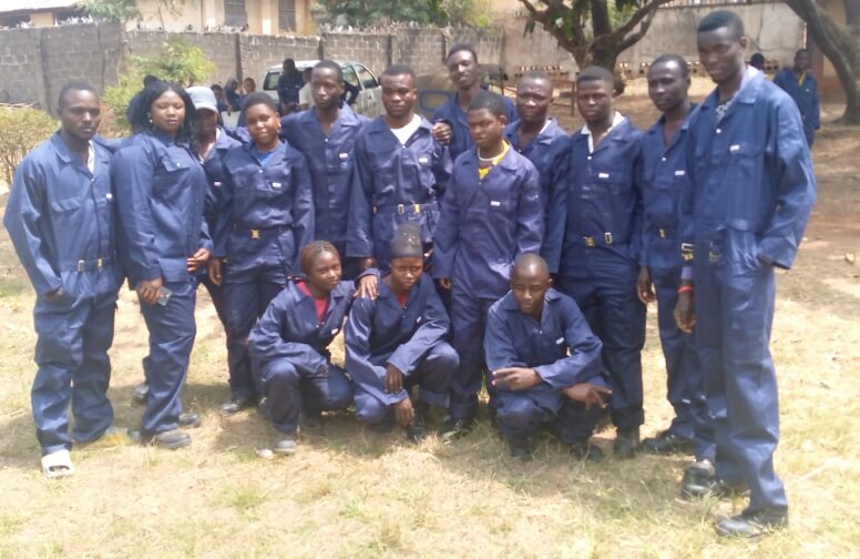Church Windows with Stained Glasses at St. Mary's Parish Ihuo